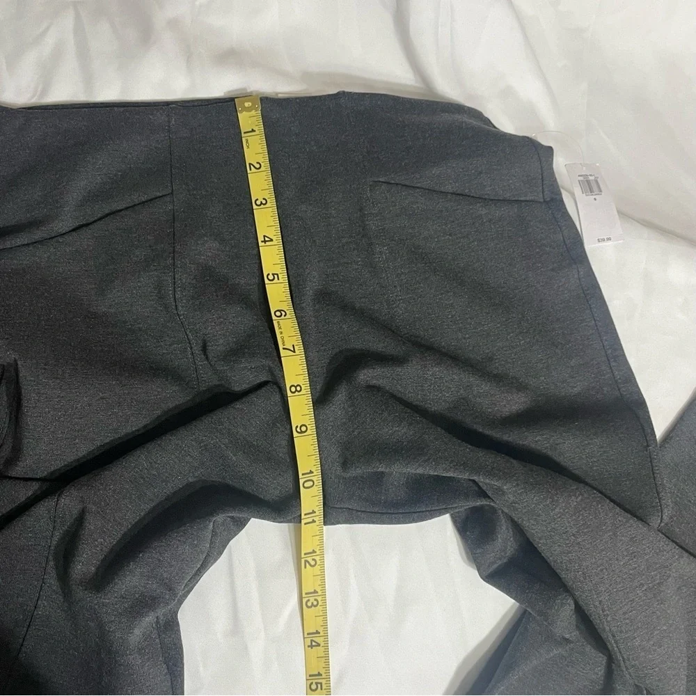 Old Navy Women's Dark Gray Pull On Pants, Extra High-Waisted, Ultra Comfortable.